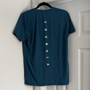 YoungLA Men's Teal Short Sleeve Tee